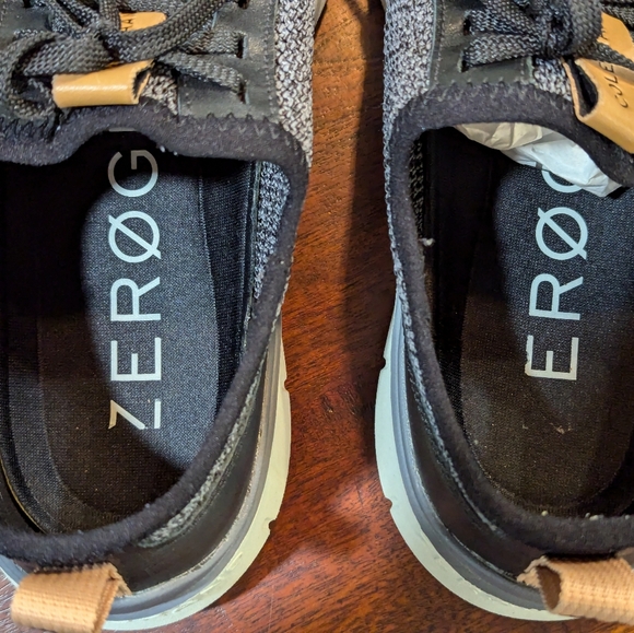 Cole Haan Mens Size 9 Zerogrand Stitchlite Sneaker Black/Quiet Shade C35960 - Picture 7 of 9